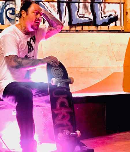 Margera Bam is currently in Spain working as a instructor for skate boarding